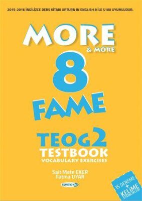 More - More 8: Fame TEOG 2 Testbook - Vocabulary Exercises - 1