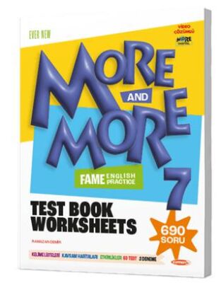 Kurmay Yayınları More More English 7 Fenomen Test Book Worksheets - 1