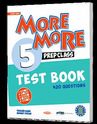 Kurmay Yayınları 5. Sınıf More More English Prep Class Test Book