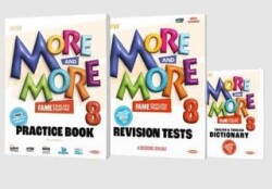 Kurmay ELT 8. Sınıf More and More Pratice Book - Dictionary - Revision Tests 3` lü Set - Kurmay Yayınları