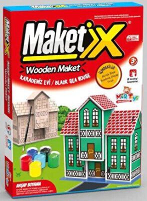 Mortoys Maketix Karadeniz Evi Boyama - 1