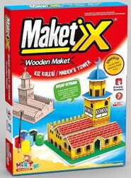 Mortoys Maketix Kız Kulesi Boyama - MorToys