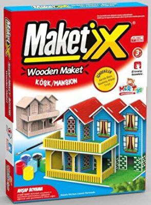 Mortoys Maketix Köşk Boyama - 1