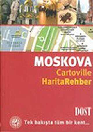 Moskova Cartoville Harita Rehber - Dost Kitabevi Yayınları