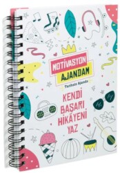Motivasyon Ajandam, Kendi Başarı Hikayeni Yaz 300’den Fazla Emoji Çıkartmalı Kod:03 - Geleceğin Yıldızları Yayınları