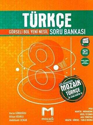Mozaik Yayınları Mozaik 8. Sınıf Türkçe Soru Bankası
