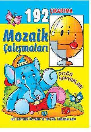 Mozaik Çalışmaları 192 Çıkartma - Doğa Hayvanları - Revzen Kitap