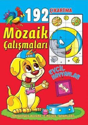 Mozaik Çalışmaları 192 Çıkartma -  Evcil Hayvanlar kapağı