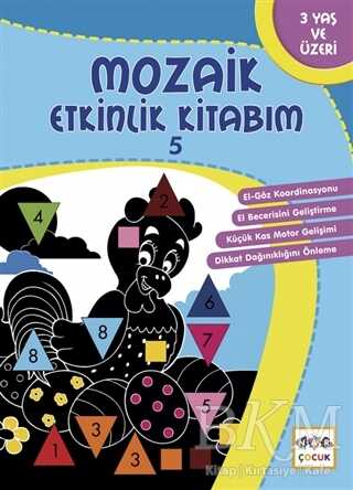 Mozaik Etkinlik Kitabım - 3 - Nar Çocuk