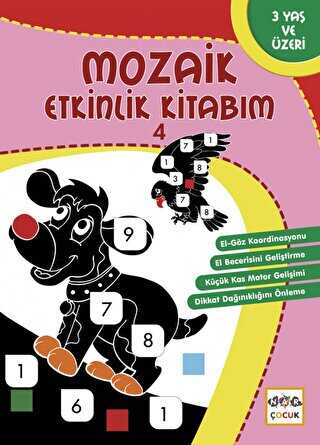 Mozaik Etkinlik Kitabım - 4 - Nar Çocuk