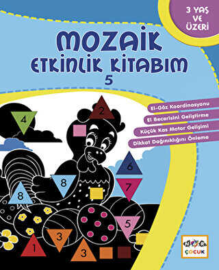 Mozaik Etkinlik Kitabım - 5 - Nar Çocuk