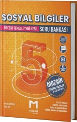 Mozaik Yayınları 5. Sınıf Sosyal Bilgiler Soru Bankası - Mozaik Yayınları