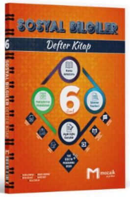 Mozaik Yayınları 6. Sınıf Sosyal Bilgiler Defter Kitap - 1
