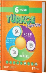 Mozaik Yayınları 6. Sınıf Türkçe Defter Kitap - Mozaik Yayınları