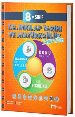 8. Sınıf T.C. İnkılap Tarihi ve Atatürkçülük Defter Kitap - 1