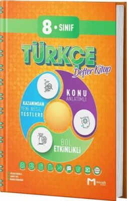 Mozaik Yayınları 8. Sınıf Türkçe İntro Defter Kitap - 1