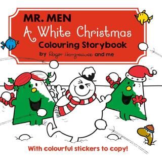 Mr Men A White Christmas Colouring Storyboo - 1