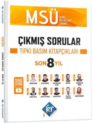 MSÜ Çıkmış Sorular Son 8 Yıl Tıpkı Basım Kitapçıkları - 1