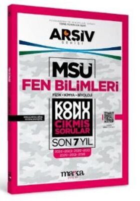 Marka Yayınları MSÜ Fen Bilimleri Konu Konu Çıkmış Sorular Son 7 Yıl - 1