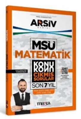 Marka Yayınları MSÜ Matematik Konu Konu Çıkmış Sorular Son 7 Yıl - 1