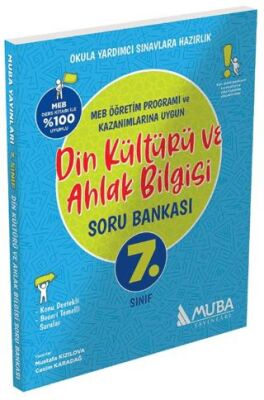 7. Sınıf Din Kültürü ve Ahlak Bilgisi Soru Bankası kapağı