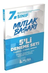 7. Sınıf Mutlak Başarı 5`li Deneme - Muba Yayınları