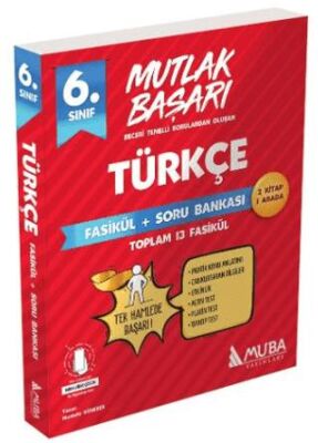 Muba Yayınları 6. Sınıf Türkçe Fasiküller + Soru Bankası - 1