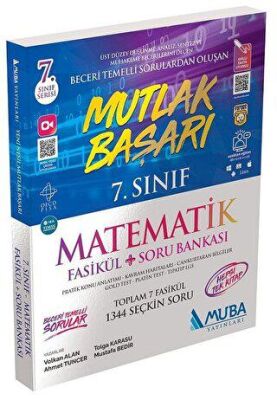 Muba Yayınları 7. Sınıf Mutlak Başarı Matematik Fasikül + Soru Bankası - 1