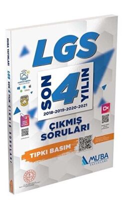 Muba Yayınları LGS Son 4 Yılın Çıkmış Sınav Soruları 2018 - 2021 - 1