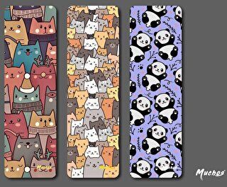 Muchos U Series 19 - 3`lü Kitap Ayracı - 1