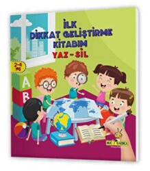 Mucit Karınca 1. Seri 2-4 Yaş Yaz-Sil Kitaplar - Evde Etkinlik Seti - Mucit Karınca