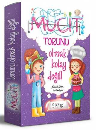 Mucit Torunu Olmak Kolay Değil! 5 Kitap+hds - Damla Yayınevi