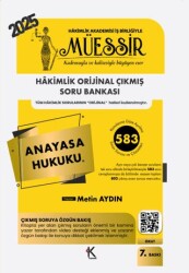 Müessir Anayasa Hukuku Soru Bankası - Kuram Kitap