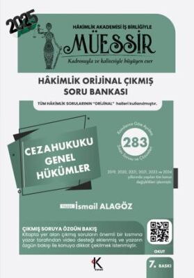 Müessir Ceza Hukuku Genel Hükümler Soru Bankası - 1