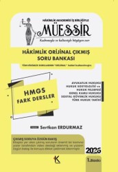 Müessir HMGS Fark Dersler Çıkmış Soru Bankası - Kuram Kitap