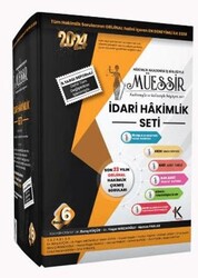 Müessir İdari Hakimlik Çıkmış Soru Bankası Seti - Kuram Kitap