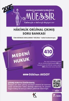 Müessir Medeni Hukuk Soru Bankası - 1
