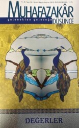 Muhafazakar Düşünce Dergisi Sayı: 36 Nisan-Mayıs-Haziran 2013 - Kadim Yayınları