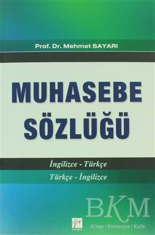 Muhasebe Sözlüğü - 1