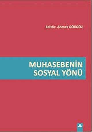 Muhasebenin Sosyal Yönü - Dora Basım Yayın