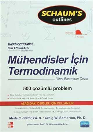 Mühendisler İçin Termodinamik - Thermodynamics for Engineers - Nobel Akademik Yayıncılık