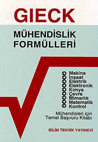 Mühendislik Formülleri - Bilim Teknik Yayınevi