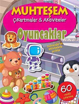 Oyuncaklar - Muhteşem Çıkartmalar ve Aktiviteler kapağı