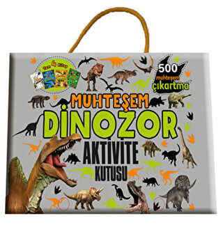 Muhteşem Dinozor Aktivite Kutusu 4 Kitap Takım