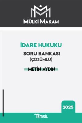 Mülki Makam İdare Hukuku Soru Bankası Çözümlü - 1