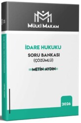 Mülki Makam İdare Hukuku Soru Bankası Çözümlü - Statü Akademi Yayınları