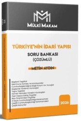 Mülki Makam Türkiye`nin İdari Yapısı Soru Bankası Çözümlü - Statü Akademi Yayınları