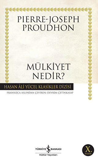 Mülkiyet Nedir? - İş Bankası Kültür Yayınları