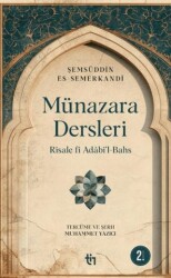 Münazara Dersleri - Risale fî Adâbi’l-Bahs - Tin Yayınları