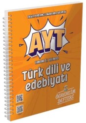 Murat Yayınları AYT Türk Dili ve Edebiyatı Öğrencim Defteri - Murat Yayınları